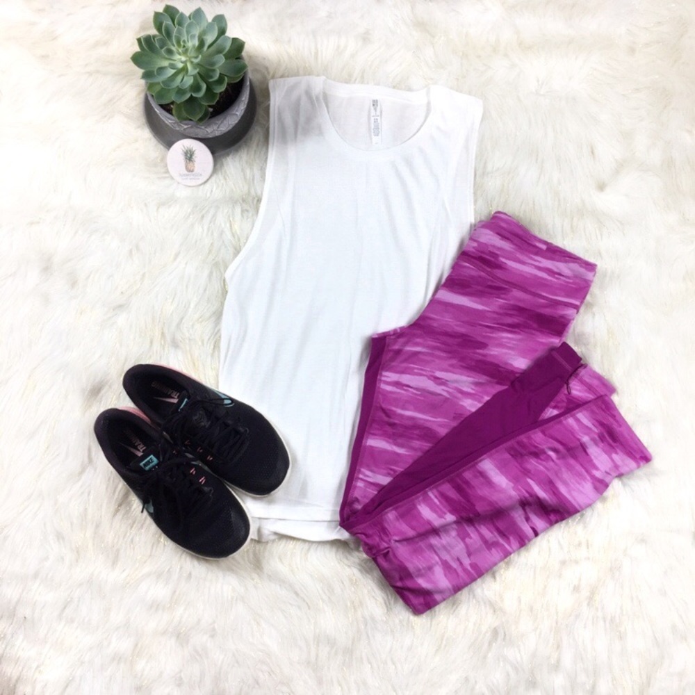 UA All Seasons Gear Pink Camo Leggings